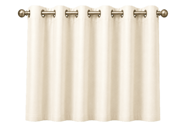Eyelets: Metal rings on a rod